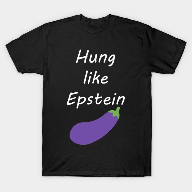 Hung Like Epstein T-Shirt by jverdi28